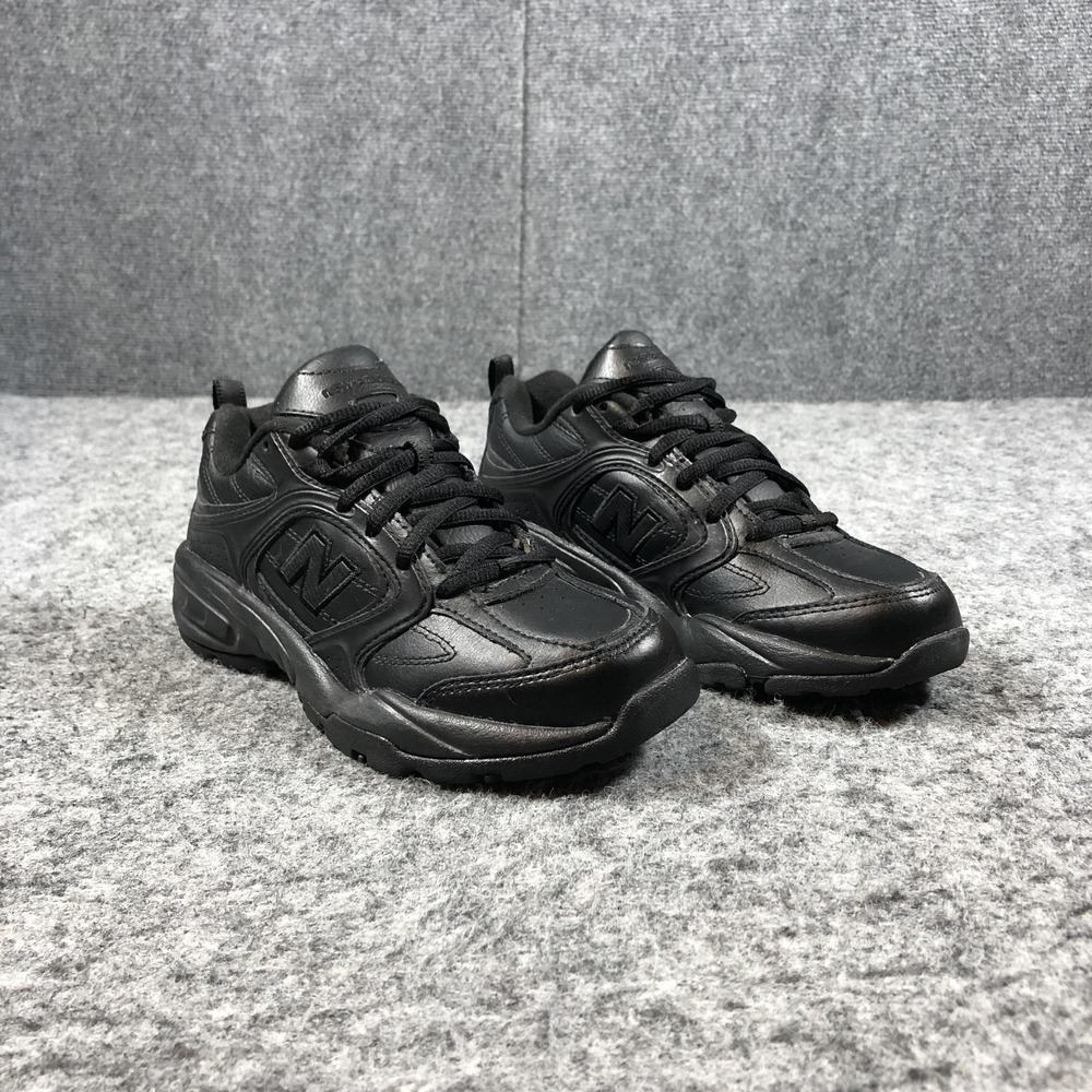 New Balance WX408BK Shoes Womens‎ 6 Black Leather Comfort